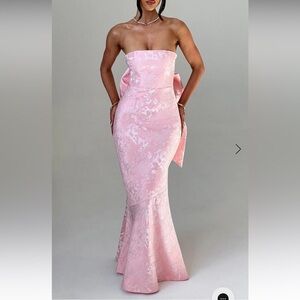 BABYBOO Felicity Maxi Dress - Blush